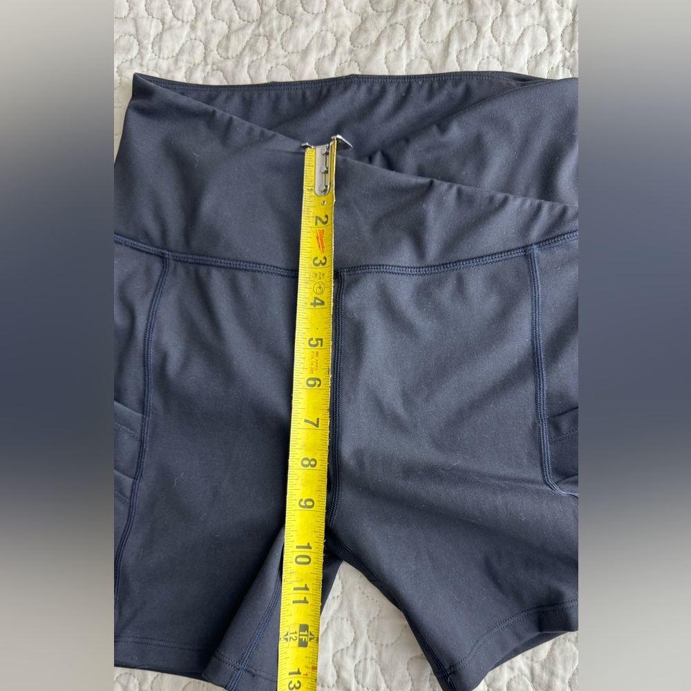 YOGA SHORTS active sport high waist black size S - Picture 7 of 8